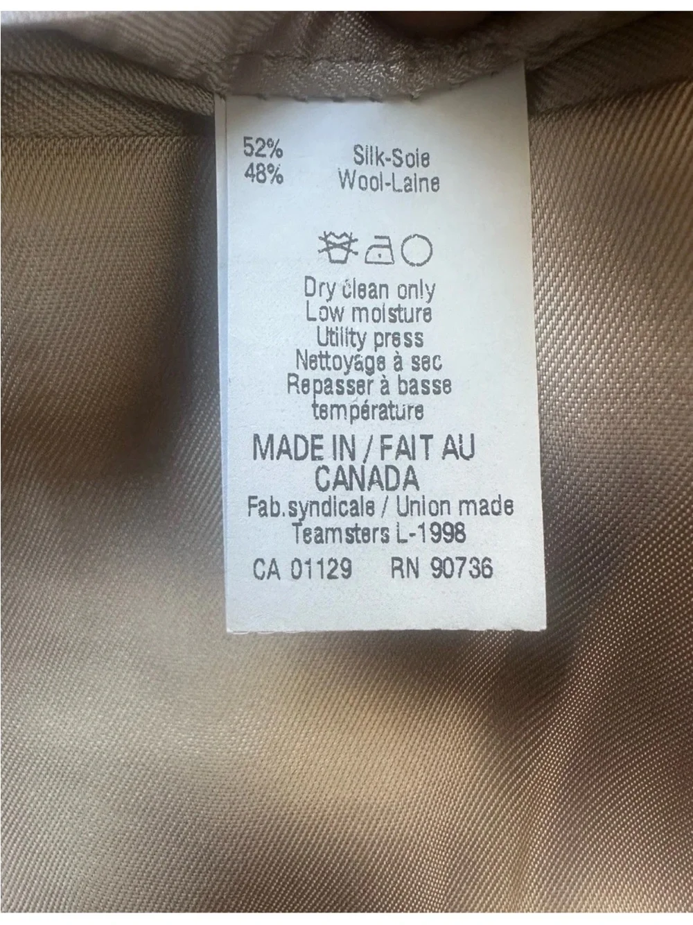 Ralph Lauren Men’s Sport Coat 44R Silk Wool Blend Multicolor Micro Check Canada